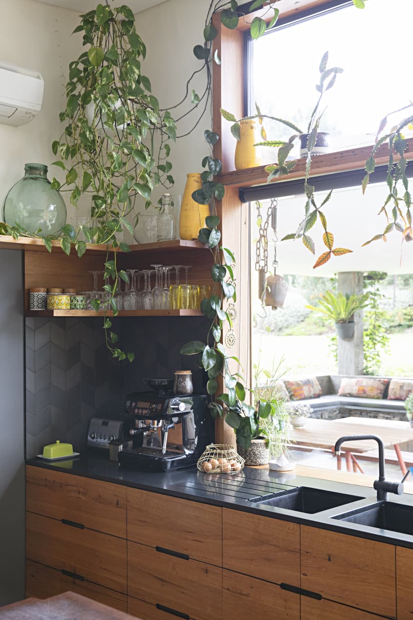 Modern Plant Filled Handmade Furniture Australia Home Tour | Apartment